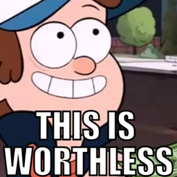 (Template) 'Worthless' Base logo