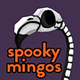 Spooky Mingos - BGC Lawn Deco (Simblreen 2022) logo