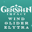 Genshin Impact Wind Glider Elytra Pack - Bedrock Edition Version logo