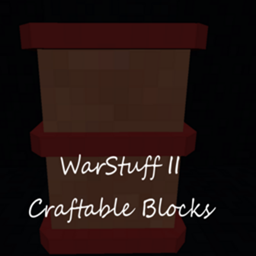 WarStuff II - Craftable Blocks logo
