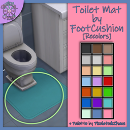 [PxC] Toilet Mat by FootCushion [Recolors] project image
