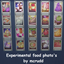 Experimental food photo collection