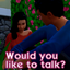 Would you like to talk? - Pose pack logo