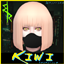 Cyberpunk KIWI hair logo