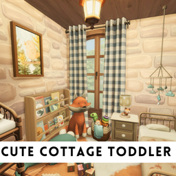 Cute Cottage Toddler Bedroom
