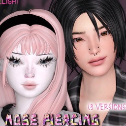 Nose piercings by atomiclight