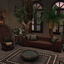 Dark Grove Livingroom