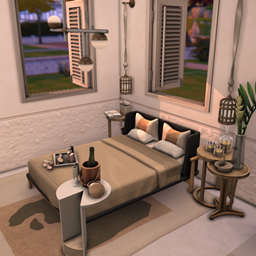 White Dandy Harluxe Bedroom