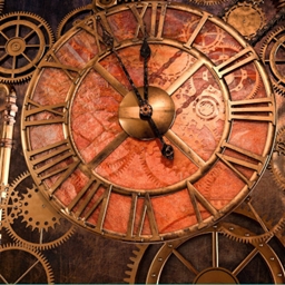 Steampunk Clock Art logo