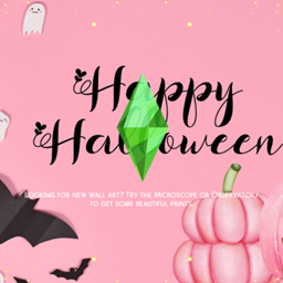 Pretty in Pink Halloween Loading Screens
