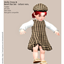 [Simna] Molly Dress & Beret Hat Set - infant vers. logo