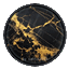 HQ Gold Marble Round Dance Rug #2 Samtuse963 logo