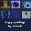 Angry paintings