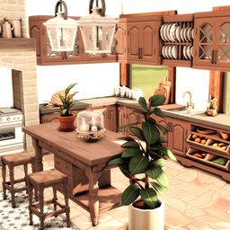 Emila Wooden Kitchen