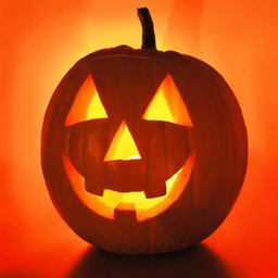 Spooky scary (oooooo) logo