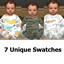 Dinosaur Quilted Onesies logo