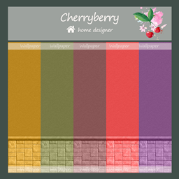 colored plastered wall with finishing tiles №6 project image