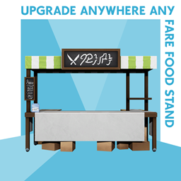  FinJingSims - Upgrade Anywhere Any Fare Food Stand