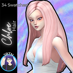 [JBTN] Chloe Hair - Gallery - The Sims 4 Create a Sim - CurseForge