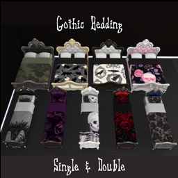 Gothic Style Single & Double Bed logo