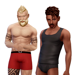 Men's Sleepwear Collection - The Sims 4 Create a Sim - CurseForge