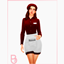 Woman Chef Uniform - Long Sleeves - Version 1 logo