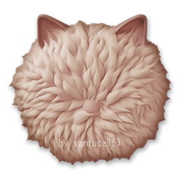 Cute Cat Face Dance Rug #8 Samtuse963 logo