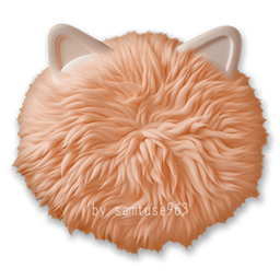 Cute Cat Face Dance Rug #10 Samtuse963 logo