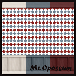 Mr.Opossum old circus deep wood v six wall