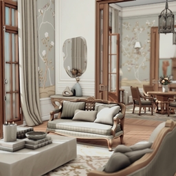 Elegant Parisian apartment