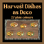 Harvest Dishes as Deco logo