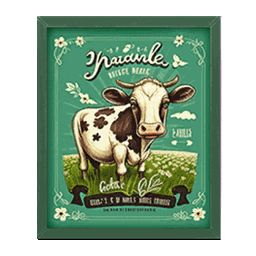 Farm Animals Poster Frame #1 Samtuse963