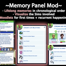 Memory panel for lifelong memories by Lumpinou Spanish translation