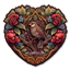Classic Flower Heart Dance Rug #2 Samtuse963 logo