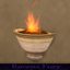Terracotta brazier set_RF logo