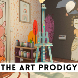 The Art Prodigy Bedroom