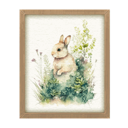 Bunny Watercolor Painting #1 Samtuse963 logo