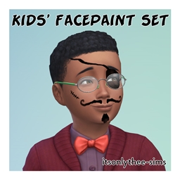 Spooky Cuties - Kids Facepaints (Simblreen 2022) logo