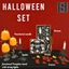 Spooky Halloween set logo