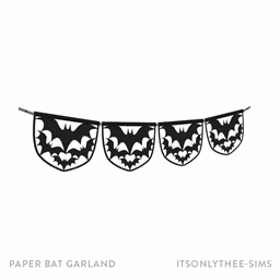 Paper Bats Garland (Simblreen 2023) logo