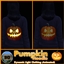 Dynamic Light Clothing - Pumpkin Hoodie ~ Halloween ~ logo