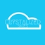 Crystalized Skies: Blue logo