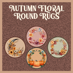 Autumn Floral Rounds - Rugs - Gallery - The Sims 4 Build / Buy - CurseForge