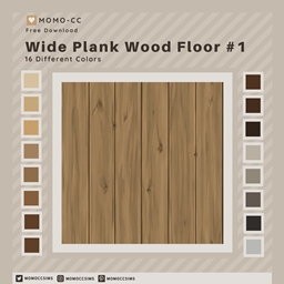 Wide Plank Wood Floor #1 logo