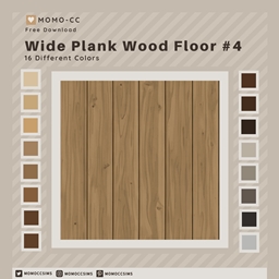 Wide Plank Wood Floor #4 logo