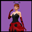 '1890' Ladybird Costume - Buzzard logo