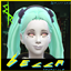 Rebecca - Edgerunners hairstyle logo