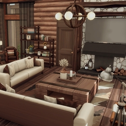 Mountain Lodge Living room