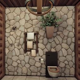 Mountain lodge Bathroom