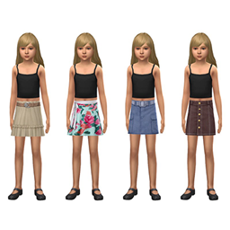 SKIRT COLLECTION II - kids set
